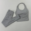 Seamless Halter Yoga Set
