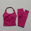 Seamless Halter Yoga Set