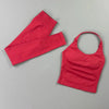 Seamless Halter Yoga Set