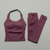 Seamless Halter Yoga Set
