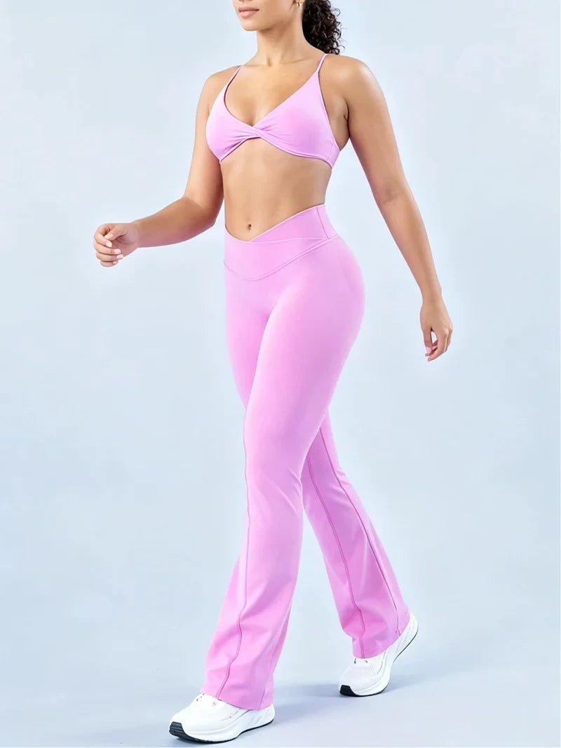 Seamless Flare Yoga Set