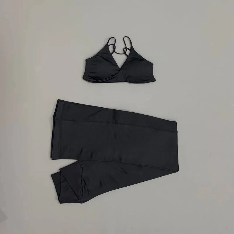 Seamless Flare Yoga Set