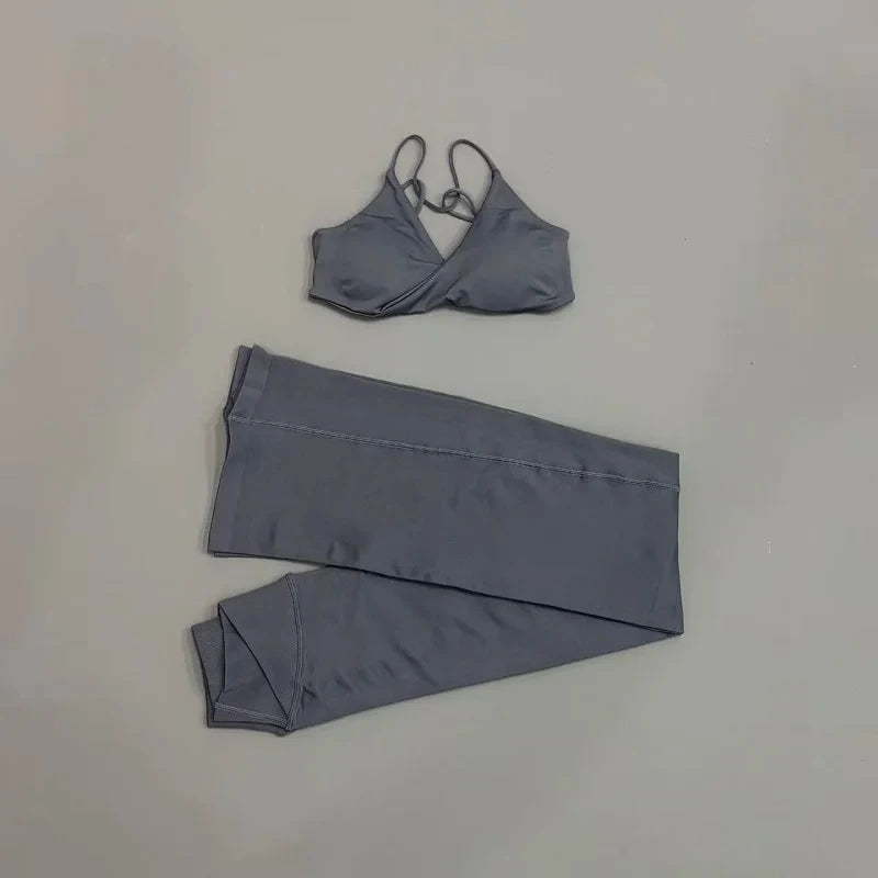 Seamless Flare Yoga Set