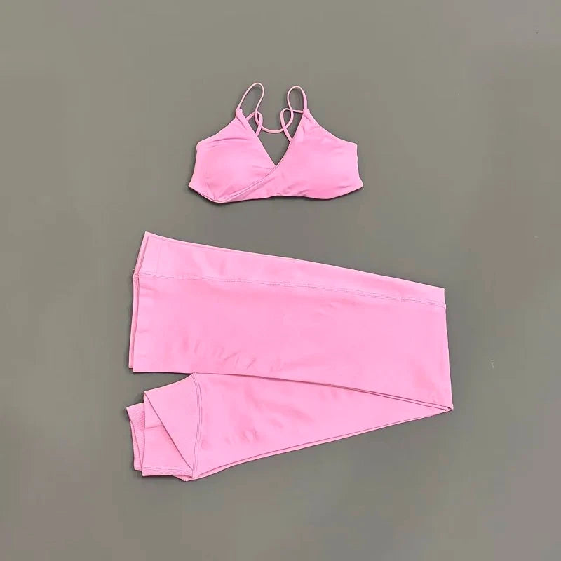 Seamless Flare Yoga Set