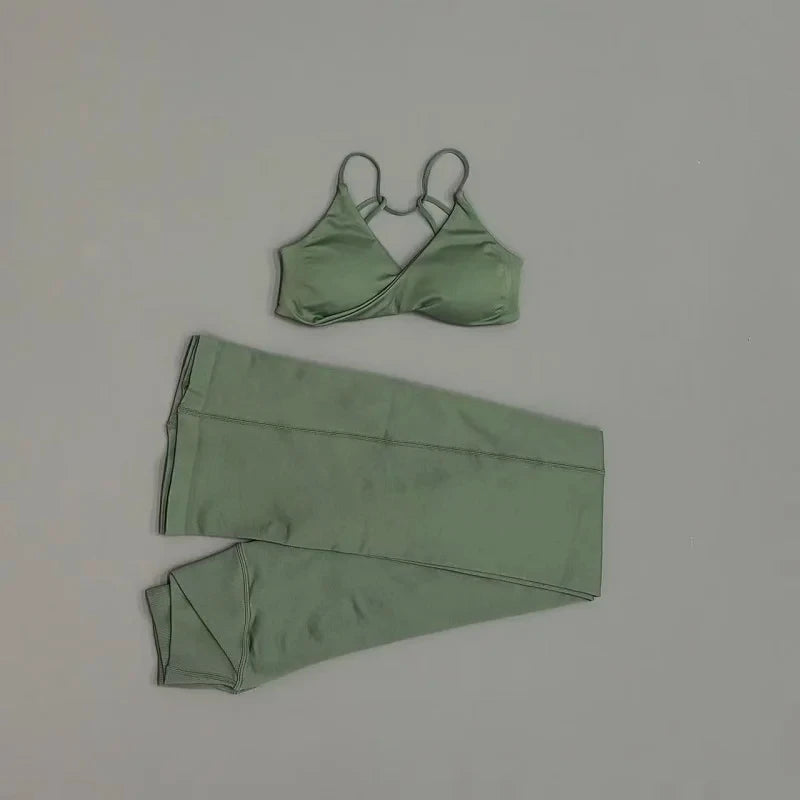 Seamless Flare Yoga Set