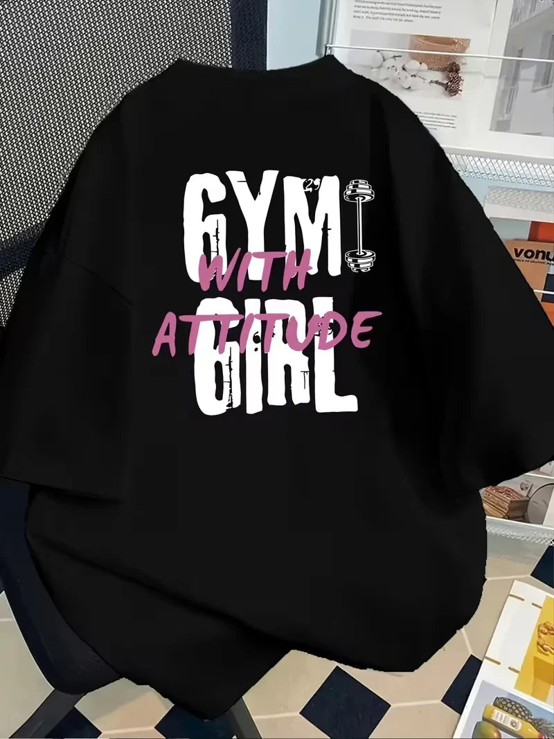 Gym Attitude Graphic Tee
